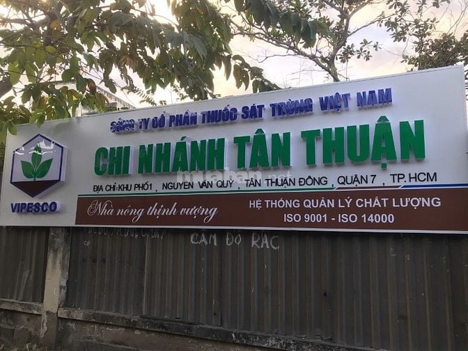 Đất trống MT Nguyễn Văn Quỳ Q.7