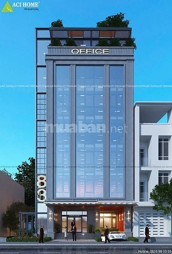 BÁN nhà 135m2 x9 tầng Mt 7,2 vị trí đắc địa 