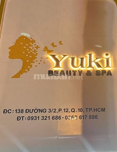 YUKI BEAUTY SPA tuyển KTV massage, gội đầu, da chuyên mụn