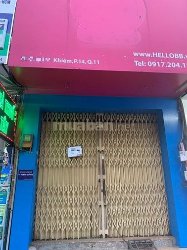 Cho thuê Mặt bằng MT Ông Ích Khiêm P.14 Quận 11 giá 15 triệu 35m²