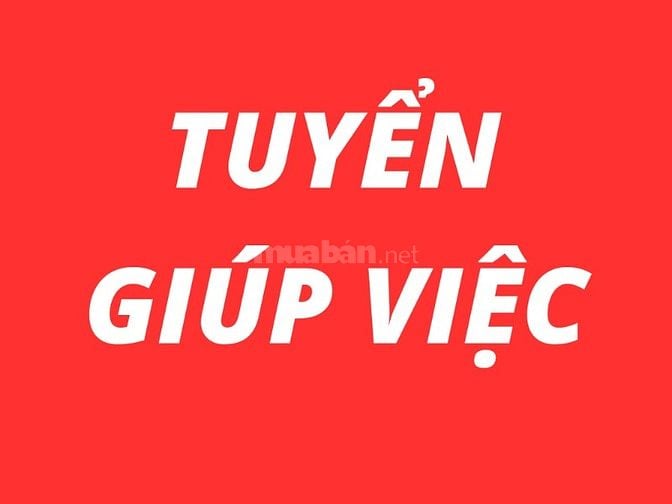 Tuyển Nữ Giúp Việc Tạp Vụ Theo Giờ Lương Tốt