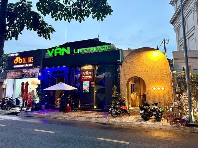 CHO THUÊ MẶT BẰNG LIVE MUSIC 49C Tú Xương, Quận 3. DT 8.5x27m, 230m2.