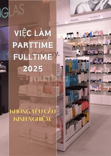 🌟Việc Làm Bán Hàng Mỹ Phẩm PARTTIME/FULLTIME Quận Thủ Đức TPHCM