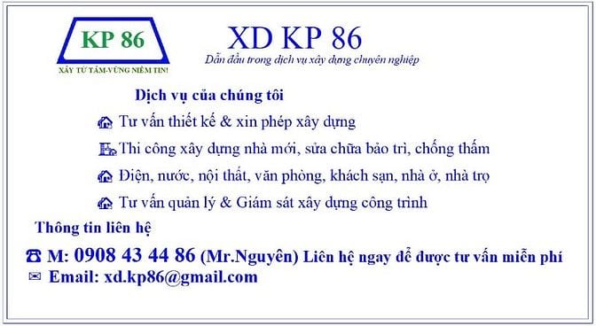 Chuyên nhận xây mới, cải tạo & sửa chữa: Tất cả loại hình công trình