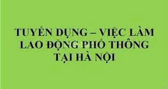 Cty AMF Thiên Bình tuyển NAM LĐPT làm tại Hoài Đức Hà Nội 