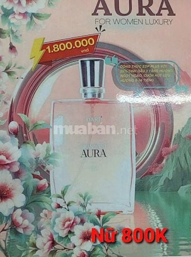 Nước Hoa Nữ DARI, chai 100ml (10ml = 80k)