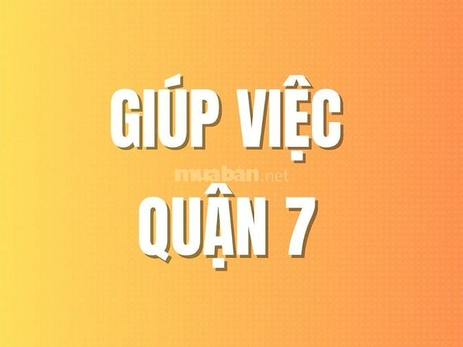 Cần Tuyển Nữ Giúp Việc Theo Giờ Lương Tốt