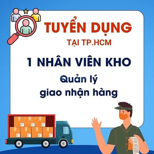 TUYỂN NHÂN VIÊN KHO BIẾT SỬ DỤNG MÁY TÍNH