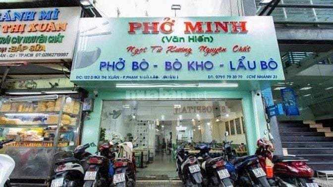  CHO THUÊ MẶT BẰNG KINH DOANH "VỊ TRÍ VÀNG" TẠI Q.1 - BÙI THỊ XUÂN