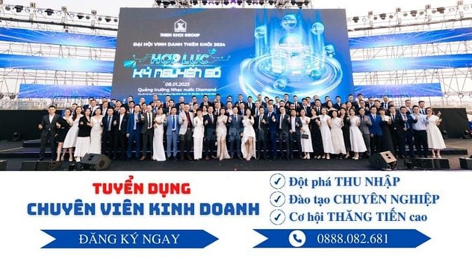 TUYỂN DỤNG NHÂN VIÊN KINH DOANH