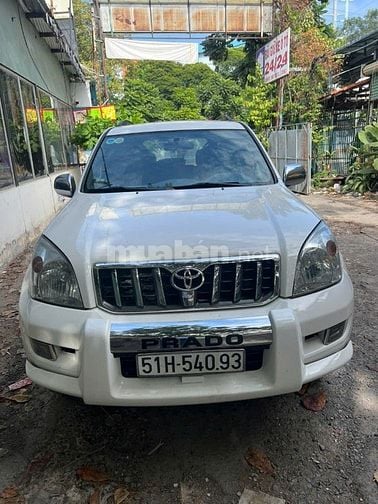 Bán xe Toyota Land Cruiser GX 2007, màu trắng, nhập khẩu Nhật Bản