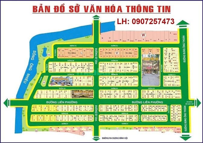 Đất nền Sở Văn Hóa Thông Tin, Q9. Sổ đỏ, khu vực lý tưởng để đầu tư.