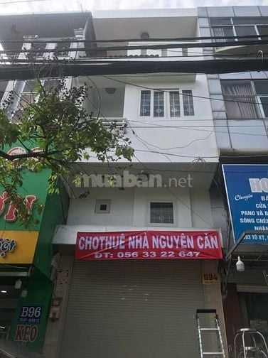 Cho thuê nhà mặt tiền Quận 12, Tô Ký, ngang 3,5x10m, trệt, 3 lầu