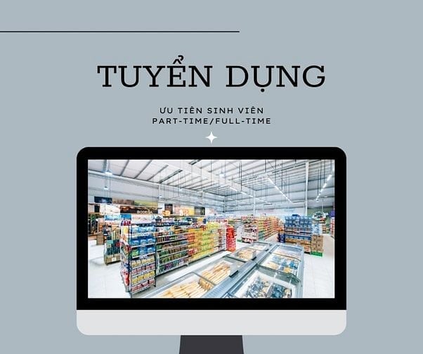 [TP.HCM] Store tuyển NV bán hàng Parttime/Fulltime sau Tết quận Gò Vấp