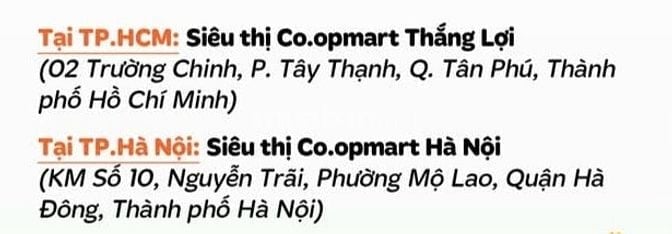 [CO.OPmart. TPHCM ] TUYỂN DỤNG NHÂN VIÊN SIÊU THỊ FULLTIME/PARTTIME