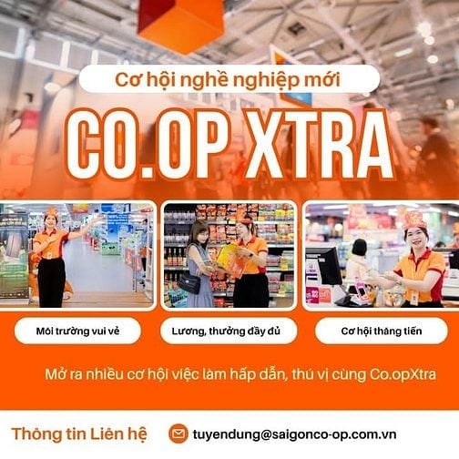 Việc làm CO.OP XTRA. U tiên TẠp Vụ