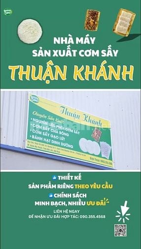 TUYỂN SỈ CƠM CHÁY CHƯA CHIÊN – CƠM SẤY THUẬN KHÁNH