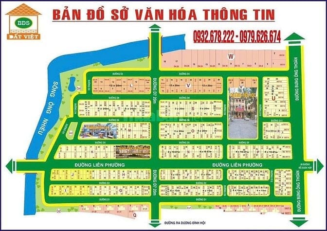 Chuyên bán đất nền D/A Sở Văn Hoá TT, vị trí đẹp, giá tốt từ 60tr/m2 