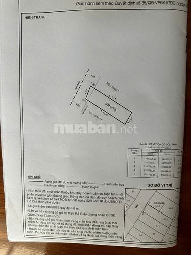 Bán lô đất 118/ Phan Huy Ích, P.15, Tân Bình: 4 x 15, giá 5,6 tỷ.