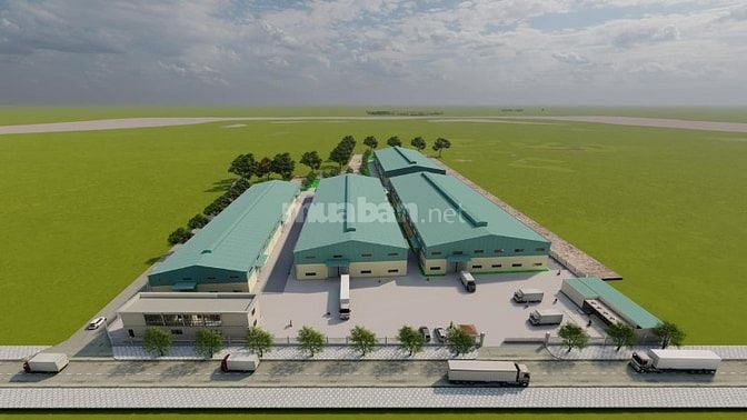 Cho thuê xưởng mới xây Bến Lức,Long Án,DT:5.000m2 - 10.000m2 - 20.000m