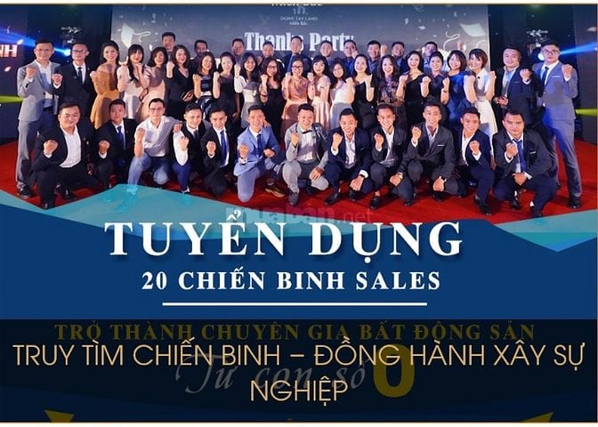 Tuyển chuyên viên kinh doanh bất động sản