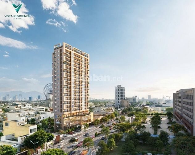 Bán căn hộ CC Vista Residence , 4,2 tỷ, 76m2, 2PN, 2WC, hướng Tây