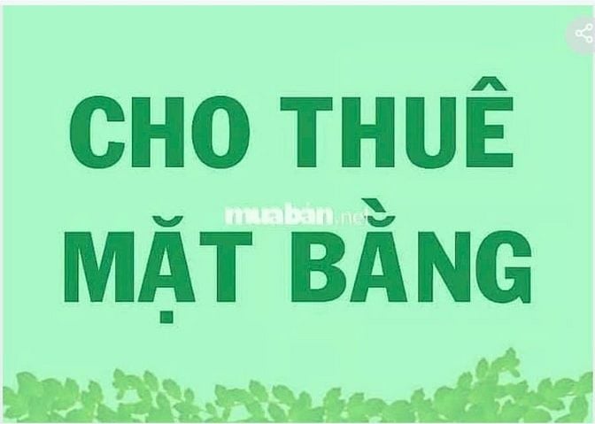 Cho thuê mặt bằng Bình Thạnh ngang 4x8m gần chợ trường ĐH Văn Lang