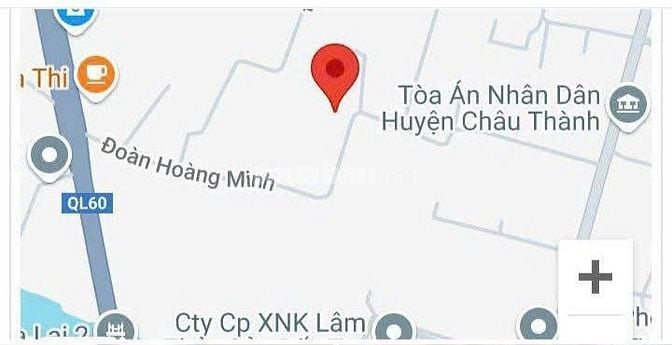 Cần bán gấp 708m2 đất đẹp tại 50A, KP 3, TT Châu Thành, Bến tre,3 tỷ. 