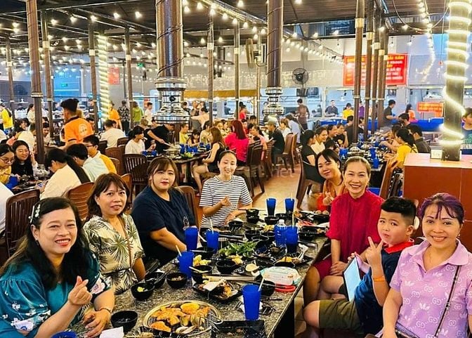 SANG QUÁN NƯƠNG BBQ 50 X 30 NGAY  TÂN XUNAA HÓC MÔN 