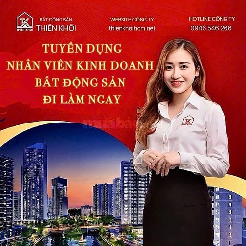 BẤT ĐỘNG SẢN THIÊN KHÔI TUYỂN DỤNG