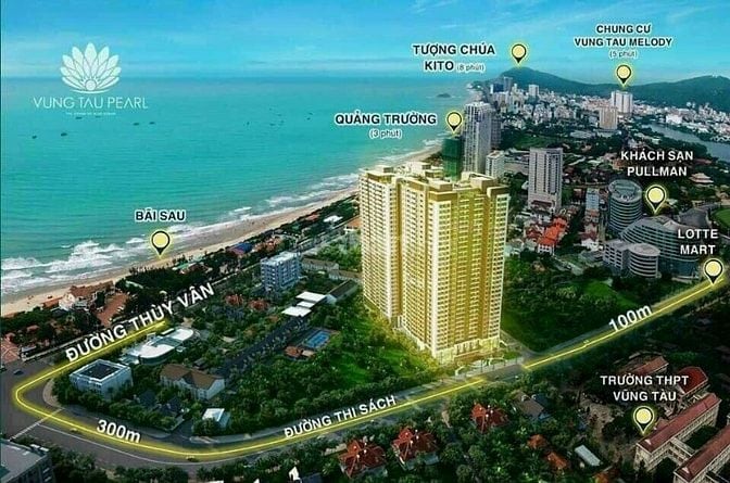 Bán Condotel Vũng Tàu Pearl tầng cao O.05.24