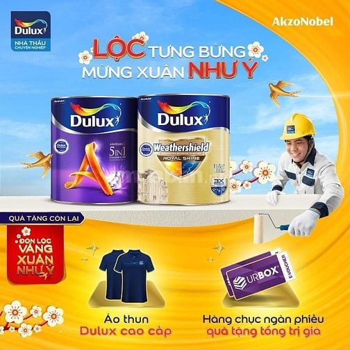 SƠN DULUX – CHỐNG CHỊU TUYỆT ĐỐI, BỀN ĐẸP VƯỢT THỜI GIAN!