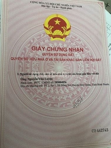 Đất nền tại Bình Mỹ, Củ Chi, Hồ Chí Minh với diện tích 99m2, 1,98 tỷ