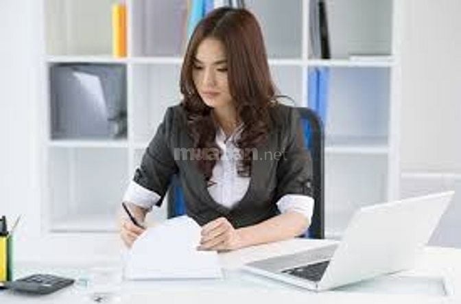 CẦN GẤP 2 NHÂN VIÊN VĂN PHÒNG  ĐI LÀM NGAY