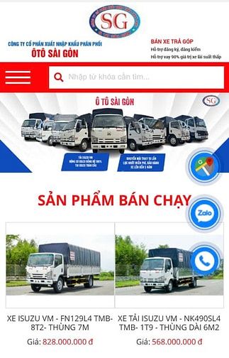 Ô TÔ TẢI SÀI GÒN Tuyển NVKD, kế toán, kỹ thuật & các vị trí khác