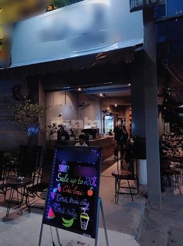 Sang quán cafe văn phòng góc 2 mặt tiền đường lớn P. 15, Bình Thạnh. Đ