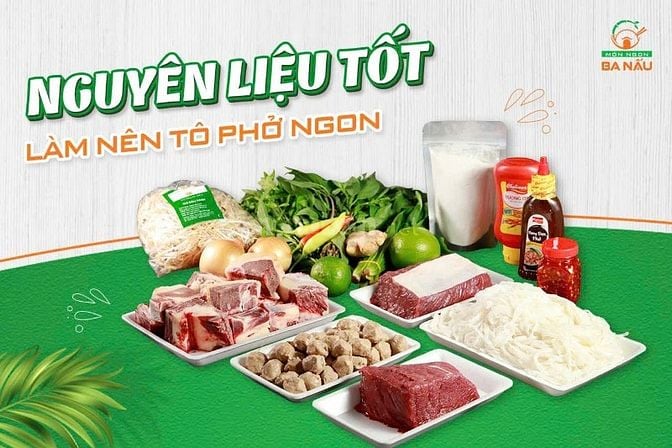 Hệ Thống Phở Ba Nấu tuyển NV Phục Vụ làm tại các chi nhánh 