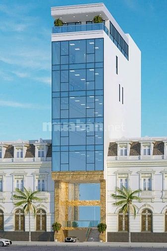 Bán Toà Office Mặt phố Kim Giang 160m2, 9 tầng thang máy, mt 6.6m