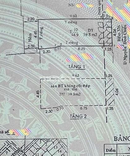 Bán nhà HXH 376 Nguyễn Đình Chiểu Q3 dt 4,1x11m 2 tầng chỉ 7,2 tỷ.