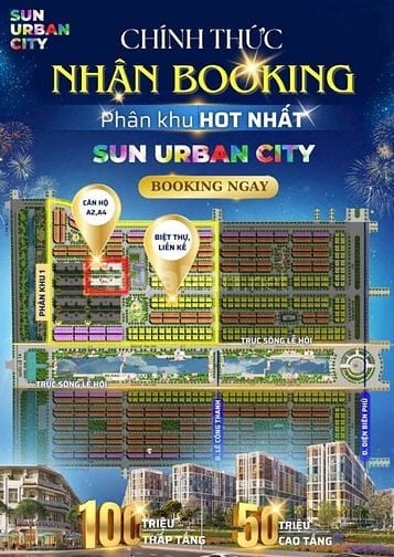 NHẬN BOOKING SUNUR BER CIYY HÀ NAM NGAY HÔM NAY 