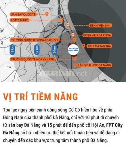 Bán 102m² đất FPT City Đà Nẵng siêu đẹp - Giá cực tốt 