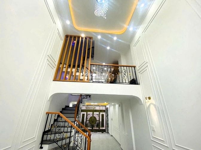 Bán nhà mới đẹp 50m2, 4 tầng, 3pn, 7.55 tỷ - đường 48, Hiệp Bình Chánh