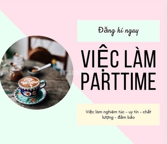 VIỆC LÀM THÊM BÁN MỸ PHẨM ( parttime / fulltime / thời vụ )