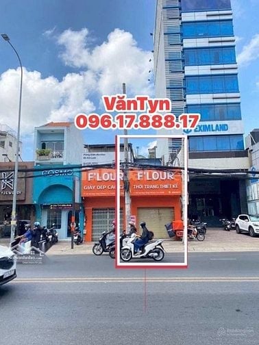 NhàThuê MẶT TIỀN 179D CÁCH MẠNG THÁNG 8 Q3 (100m2) 