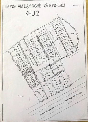 Bán Gấp Lô Góc 2mt đường 7m Tại KDC 512 Nguyễn Văn Tạo Long Thới