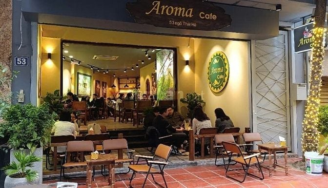 Nhượng cửa hàng cafe hoạt động theo AROMA phố Thái Hà, quận Đống Đa