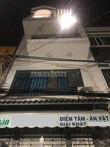 Nhà mới 6.9 tỷ, 4x14m, 5 tấm, hẻm 6m Lê Văn Quới, Bình Hưng Hoà A, BT