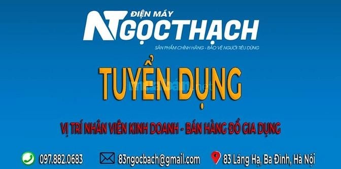 TUYỂN DỤNG vị trí: Nhân viên Sale/Telesale – CSKH