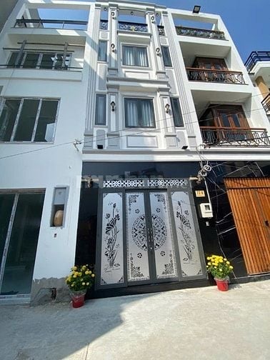 Giá 9.7 tỷ-Nhà 4 Lầu mới đẹp HXH Nguyễn Bỉnh Khiêm,50m ra MT-Thang máy