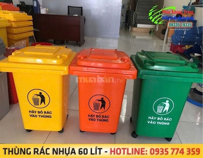 THÙNG_RÁC_BMT. Nơi cung cấp thùng rác lớn hàng đầu BMT